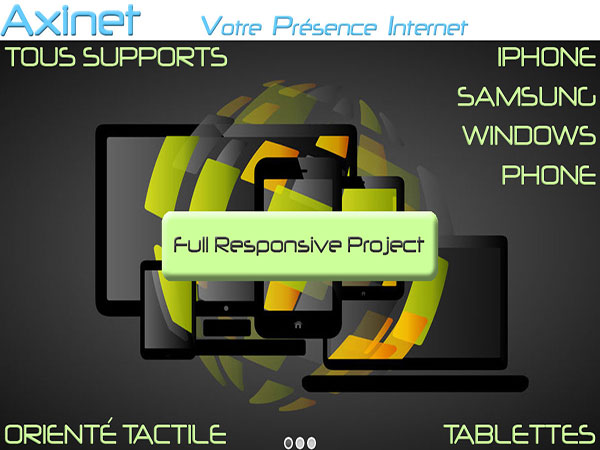 orienté tactile iphone samsung et windows phone tablette